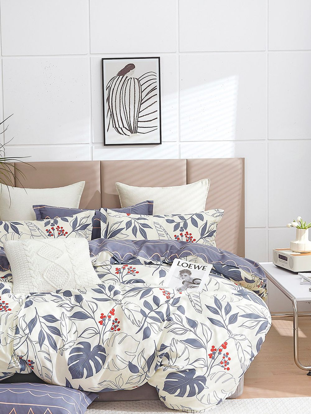 Простынь на резинке Milky Garden "Лонгмур" 120х200 см