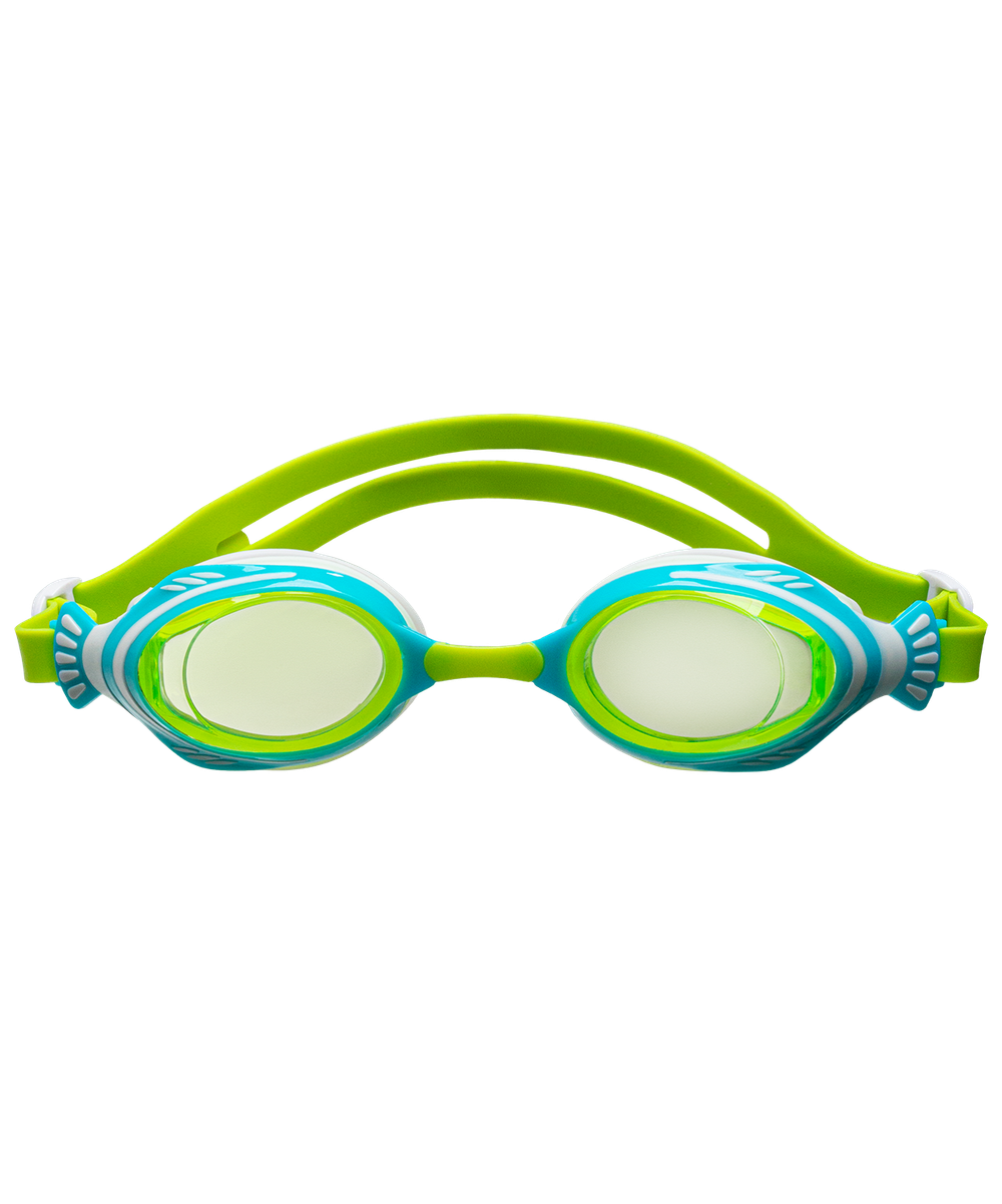 Очки для плавания Poseidon Blue/Lime, детский