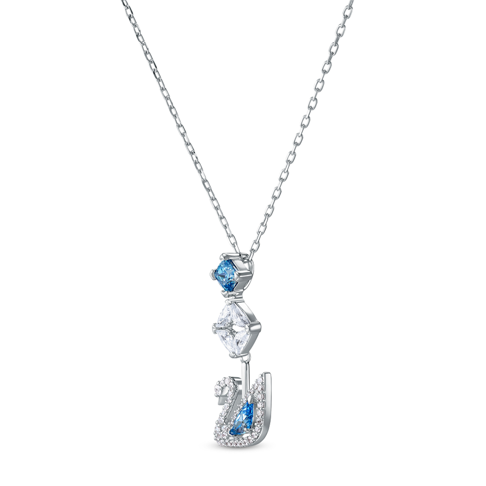 DAZZLING SWAN:NECKLACE Y CZFU/RHS ANNI 5530625