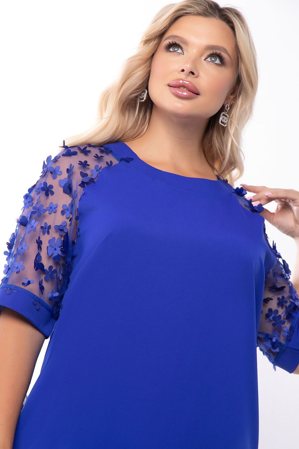 Платье "Дорогое удовольствие" (электрик) П7421 LT Collection (Акция)