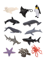 Набор Морские животные, 12 шт. пакет TBS049