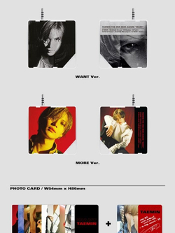 Альбом Shinee Taemin - Want 2nd Mini Album KIHNO KIT RANDOM Version