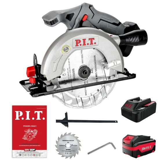 Аккумуляторная дисковая пила PIT PKS20H-165A/1