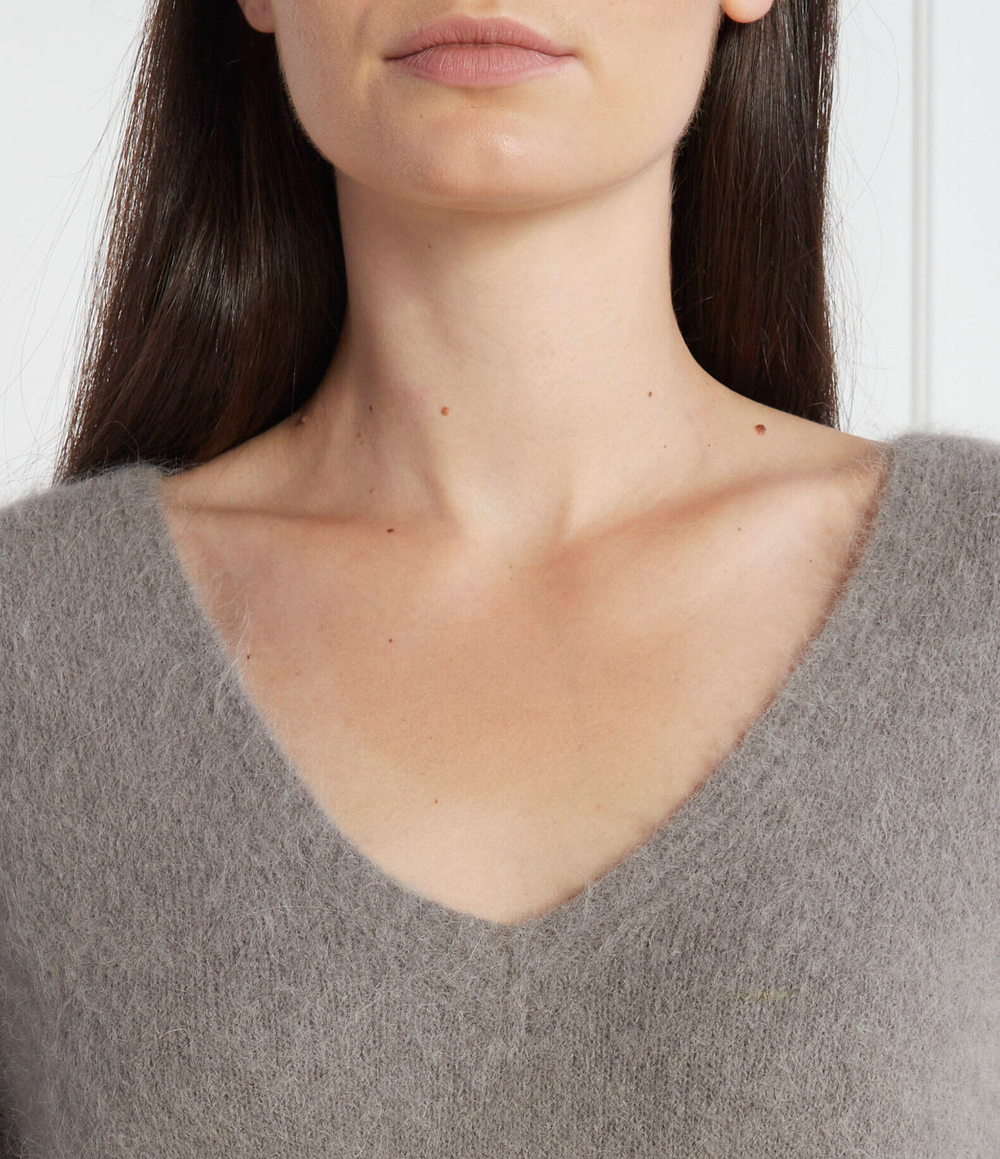 Хлопковый свитер amedea Marella - серый(33661936)