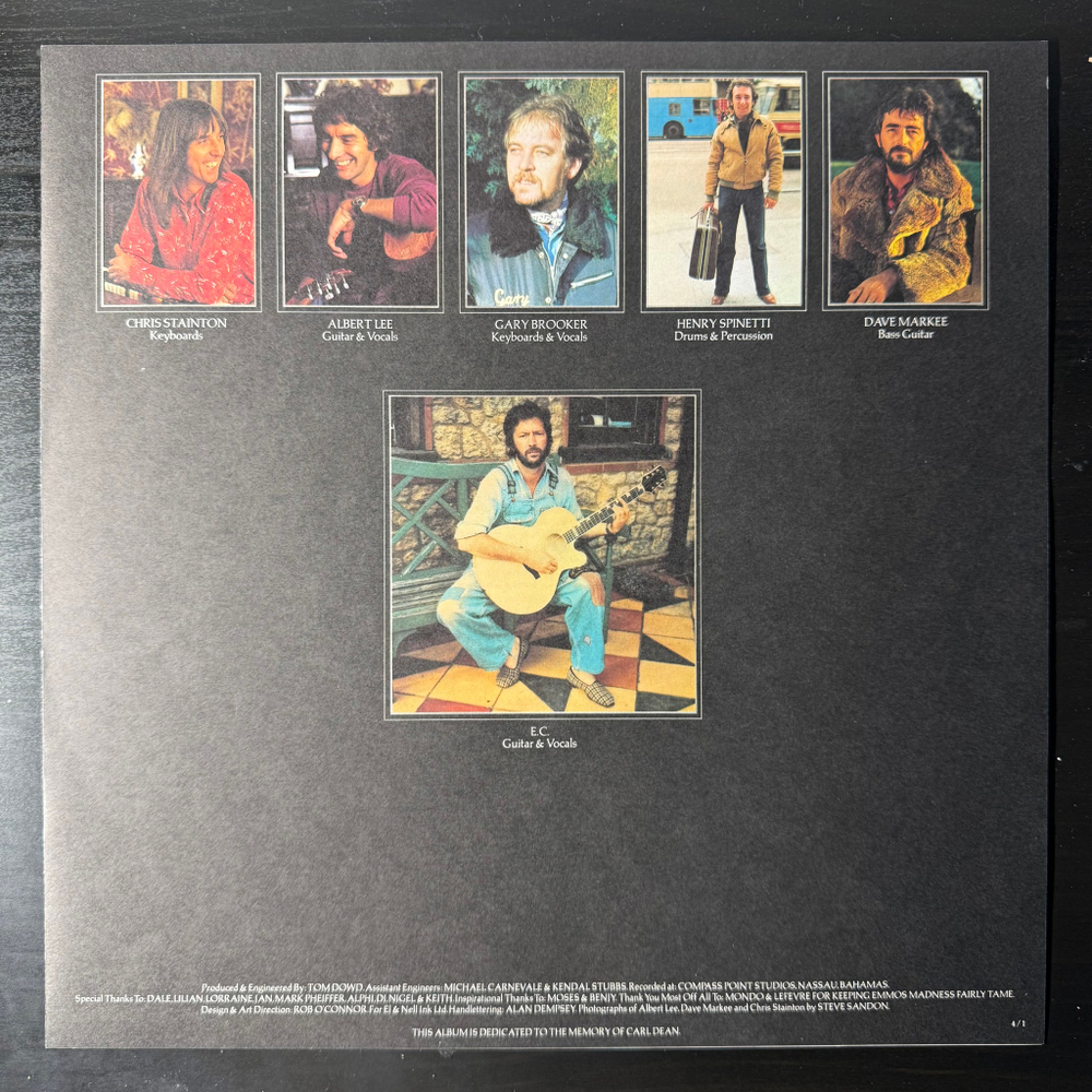 Eric Clapton ‎– Another Ticket (Япония 1981г.)