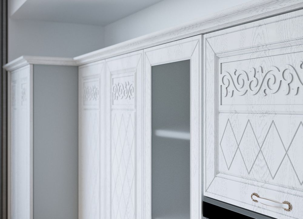 Карниз Вита/Гранд Белый 2.75 м