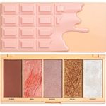 Палетка для макияжа лица бронзеры, румяна и хайлайтер I Heart Revolution - Chocolate Praline