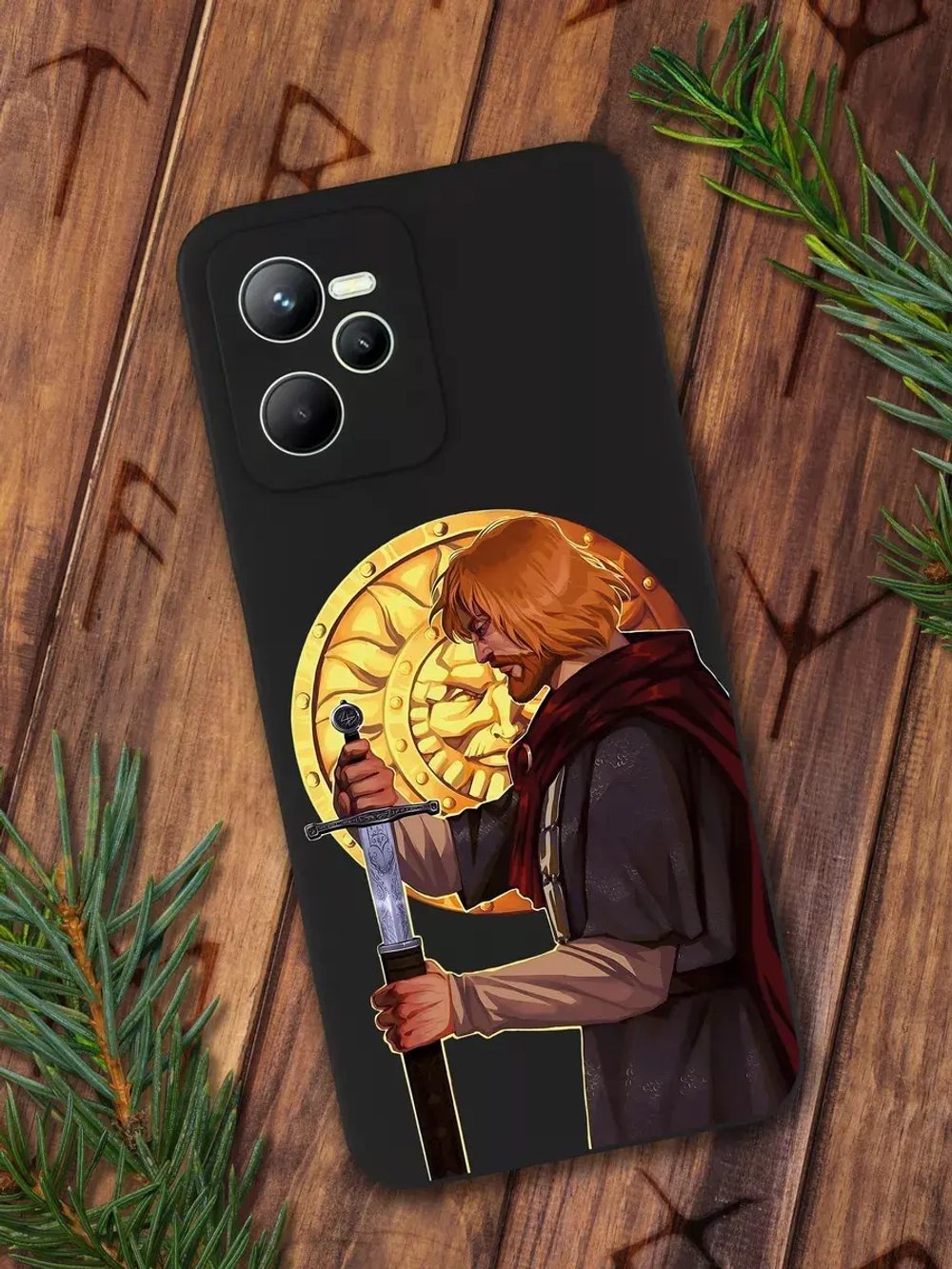 Чехол на Realme С35 с принтом