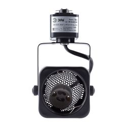 Трековый светильник однофазный ЭРА TR10-GU10 BK под лампу MR16 черный