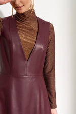 51412 Платье женское (бордо)