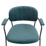 Стул Bergenson Bjorn Eirill, велюр, зеленый