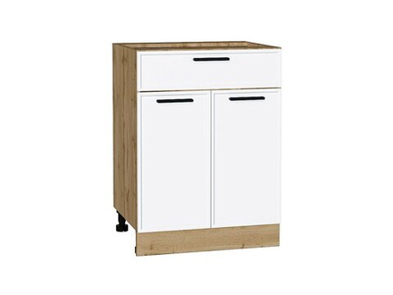 Шкаф нижний с 2-мя дверцами и ящиком Фрейм