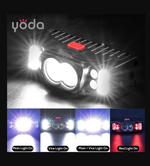 Фонарь NGY HY-T660-2 налобный + крепление на велосипед