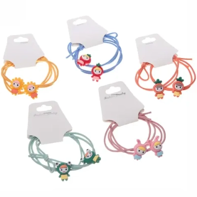 Резинки для волос детские 2 шт «Baby boom - Малыши», цвет микс, d-5,5см