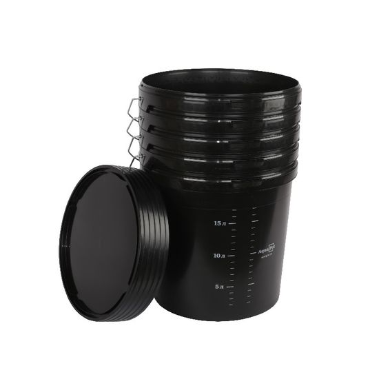 Емкость с крышкой AquaPot 20 л, черная