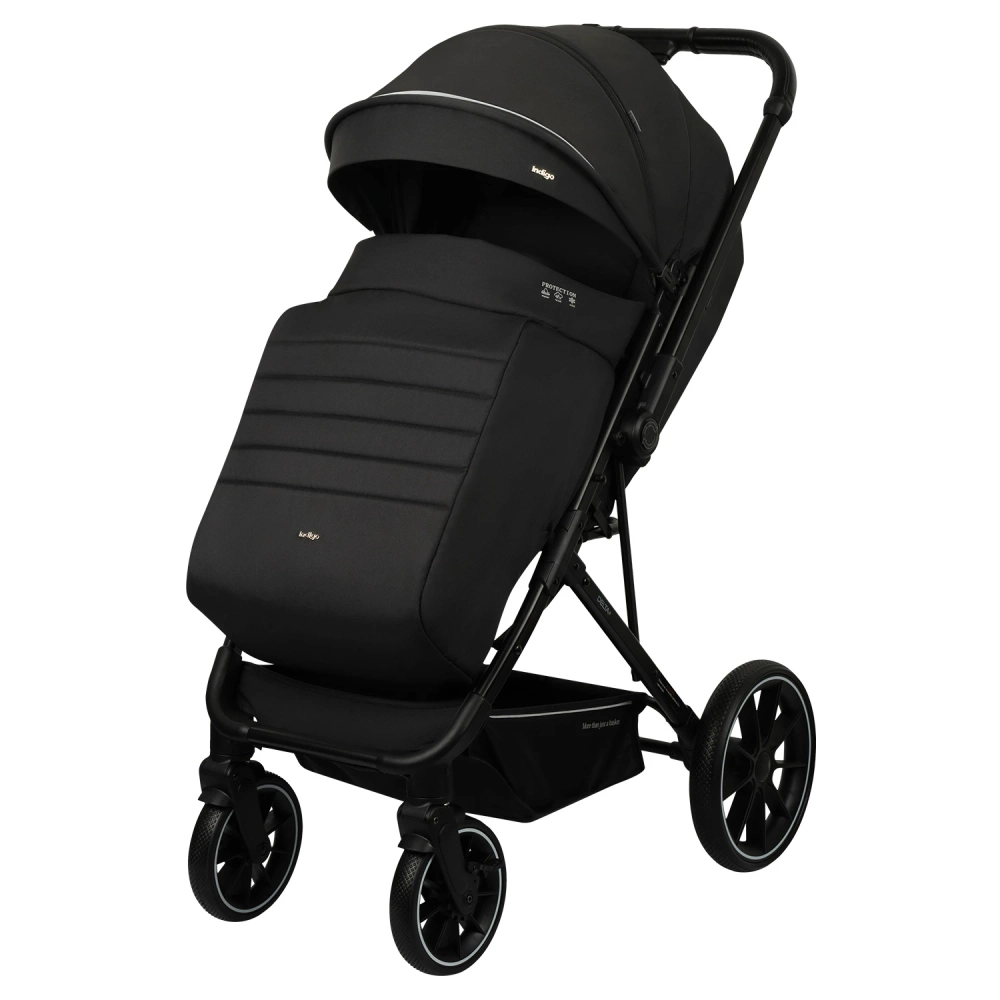 Коляска прогулочная Indigo Delta+ 2026 (черный)