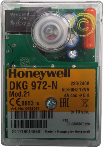Топочный автомат Honeywell DKG 972 Mod.32