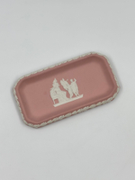 Миниатюрная розовая тарелка Wedgwood