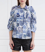 Рубашка Silvian Heach - голубой(CVP23017CA)