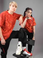 Джоггеры Jogger Street Black Jam Red Pocket