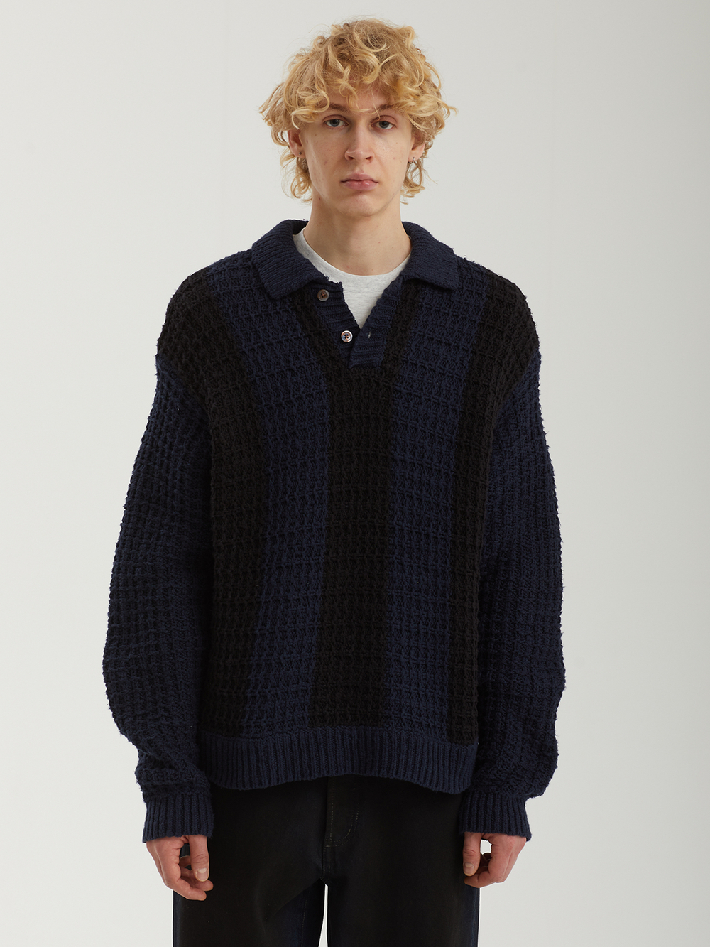 Мужской Свитер-Поло Obey Textured Rugby