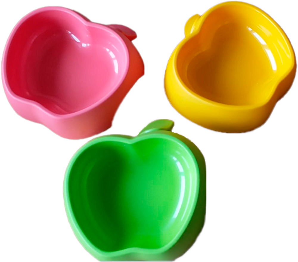 Миска для животных VITARUS яблоко 0,5 л