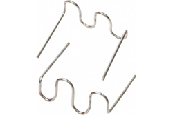 Скоба плоская 0.6 мм для WG 7001, WG 7002 100 шт WORTEX 0323335