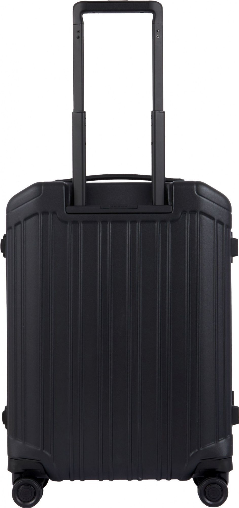 Чемодан Piquadro PQ-LM (BV4425PQLM/NO) 40x55x20см 37л. поликарбонат/натур.кожа черный матов.
