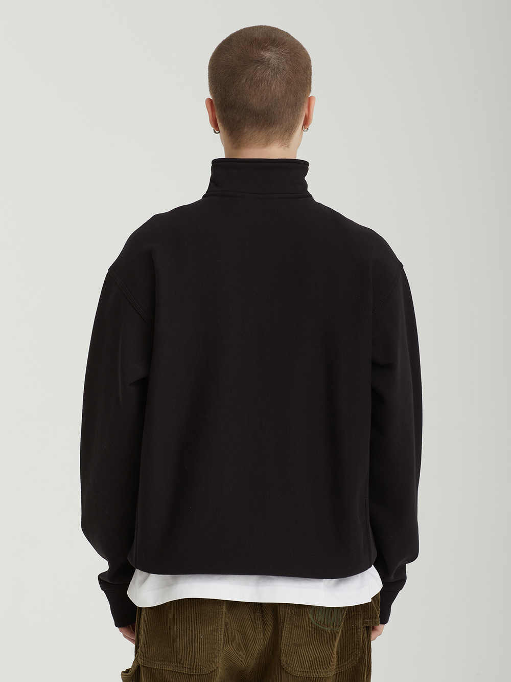 Мужская Толстовка Half Zip American Script