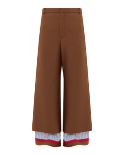 UNDERCOVER БРЮКИ КОРИЧНЕВЫЕ