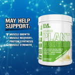 EVLution Nutrition, Stacked Plant Protein, натуральная ваниль, 670 г (1,5 фунта)