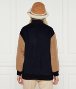 Хлопковая куртка бомбер Weekend MaxMara - темно-синий(254860126)