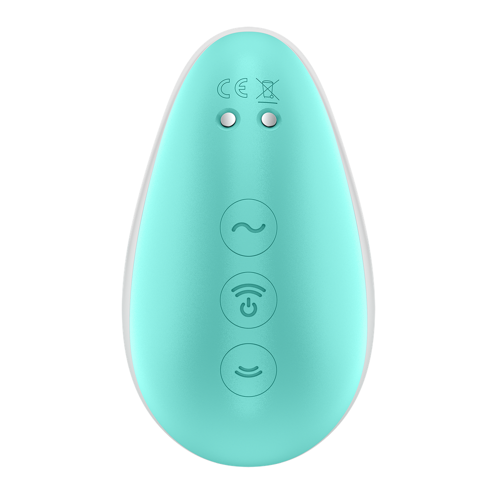 Вакуумный стимулятор клитора Satisfyer Pixie Dust, мятно-розовый