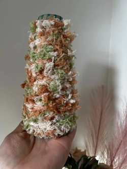 Пряжа Единорог UNICORN мультиколор с шишибриками 50 g