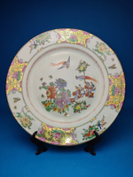 Пара декоративных тарелок в китайском стиле