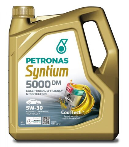 Масло моторное PETRONAS Syntium 5000 DM 5W-30 4л