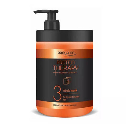 Prosalon Protein Therapy + Keratin Complex Rebuild Mask – протеиновый восстанавливающая маска, 1000 мл