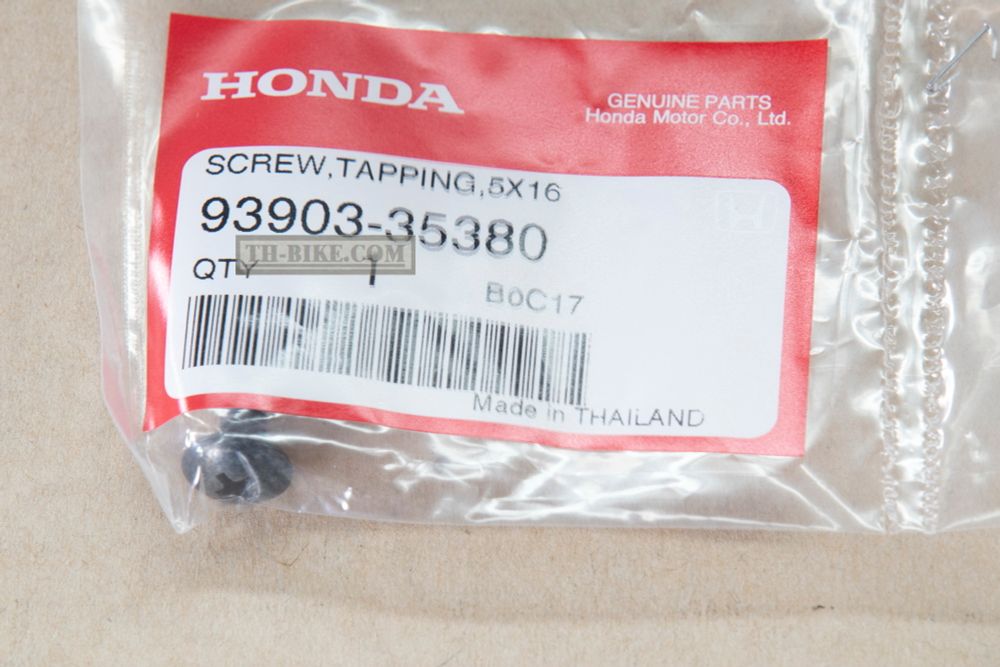 93903-35380. SCREW, TAPPING, 5X16