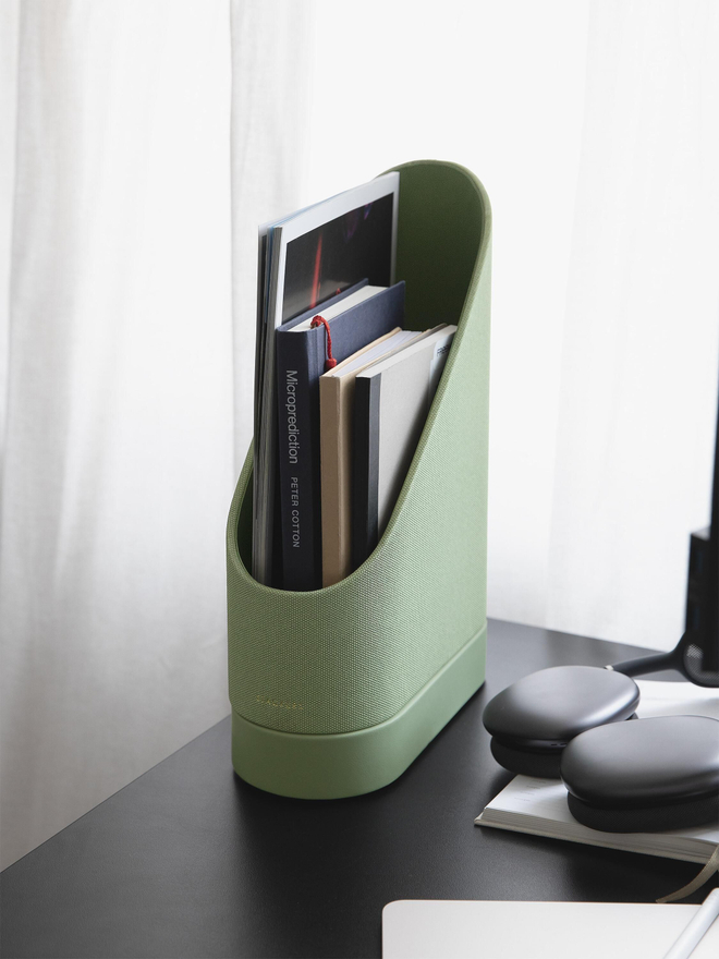 Подставка для бумаг, журналов, книг Stackers Magazine File - Pistachio