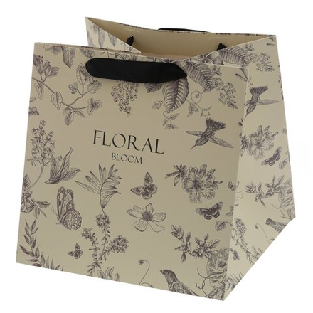 GAEM Пакет подарочный M (бумага 210г/м2, блок 12шт), L28 W28 H28 см