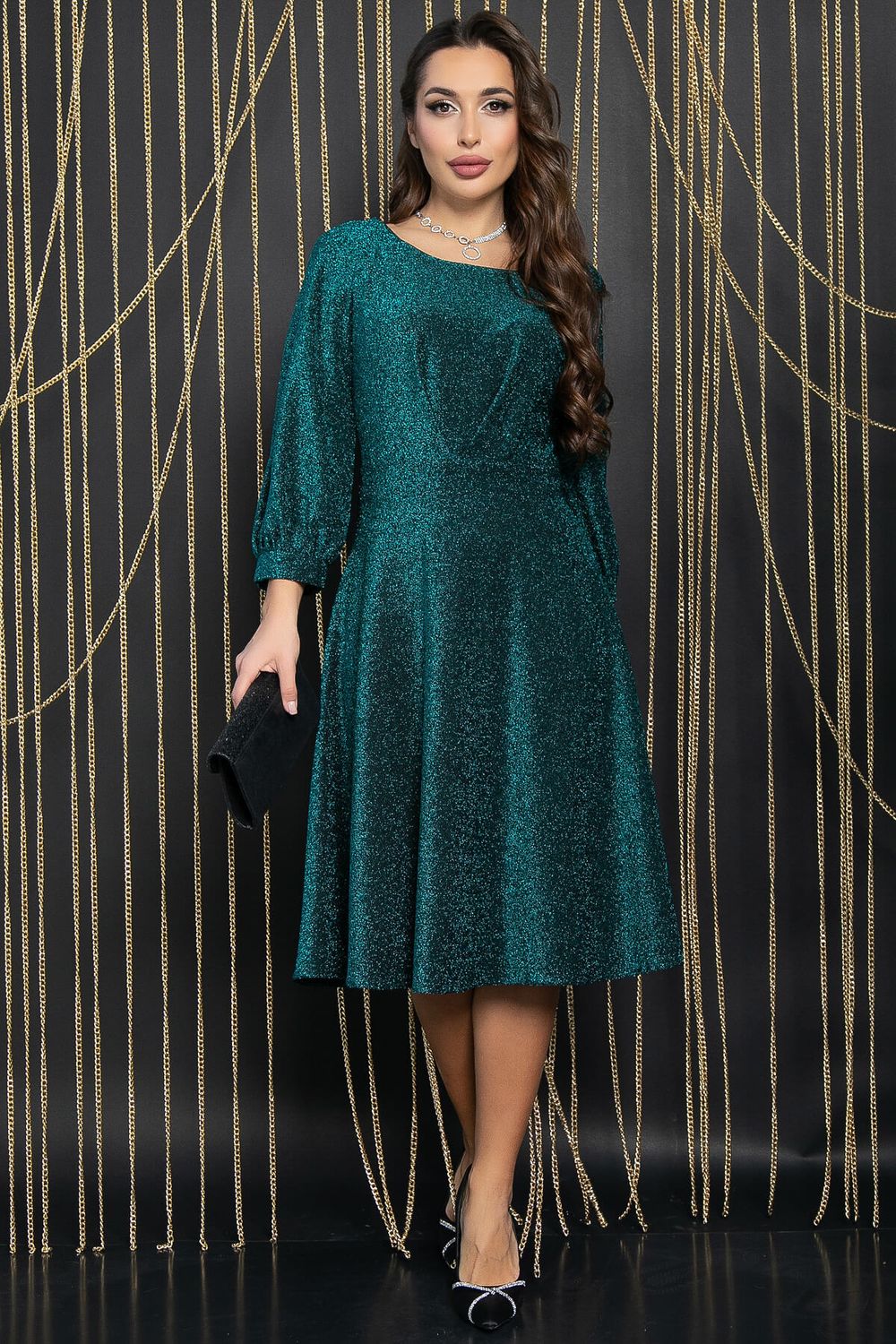 Платье Романтический вечер (бирюзовое) П11972 LT Collection