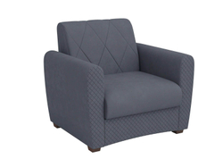 Кресло-кровать Эдвин велюр прага дым