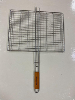 Решетка для барбекю-гриль Grilling BBQ Basket 35*45 см нержавеющая сталь