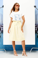 4781 Юбка женская (лимонный)