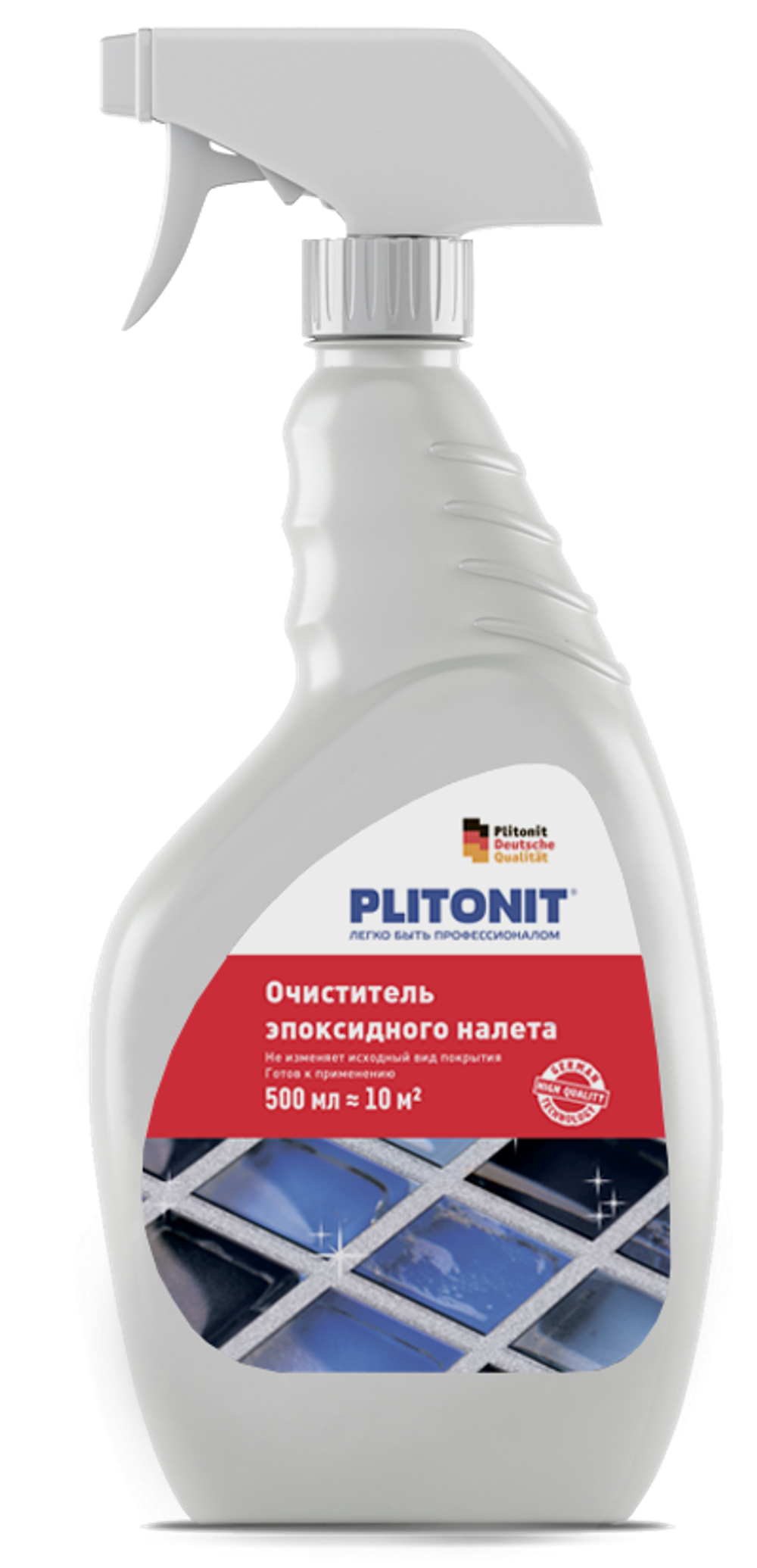 Очиститель эпоксидного налета PLITONIT NEW 500мл=10м2