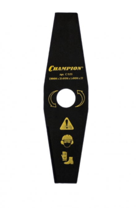 Нож CHAMPION 2-х зубчатый d=230*25,4mm   C5153