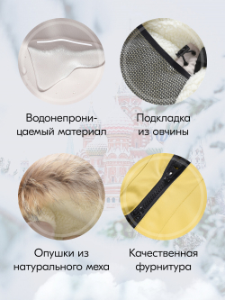 Куртка парка зимняя подростковая для девочки с капюшоном и мехом бежевого цвета 9448B