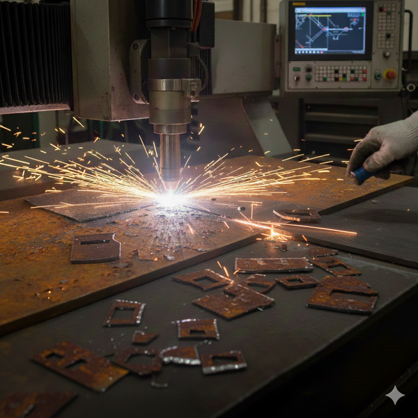 Плазменная резка ржавого металла на станке с ЧПУ: причины проблем и лучшие способы решения