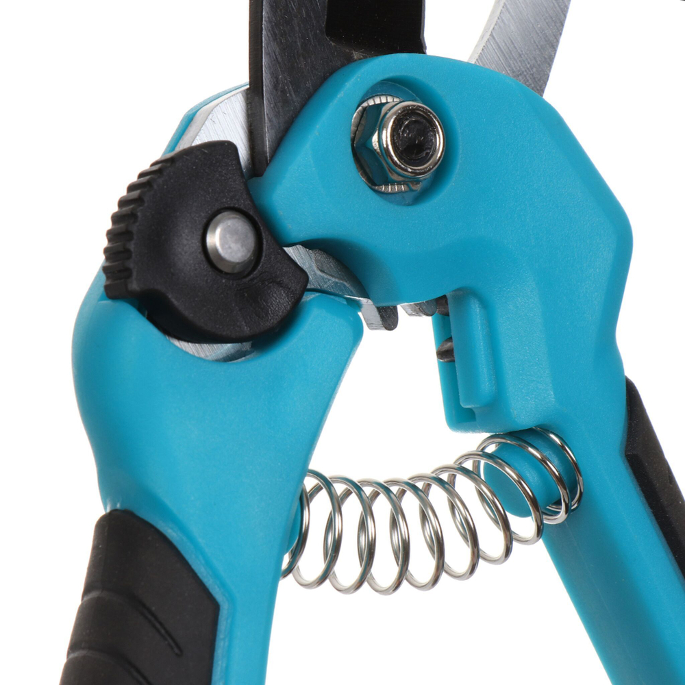 Секатор 210 мм, диаметр реза 20 мм, с наковальней, Grandy, рук двухкомп, 402513