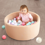Romana Airpool Детский сухой бассейн Easy (бежевый с серыми шариками)